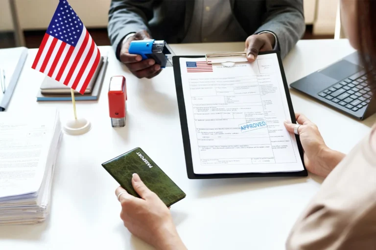 Indian entrepreneur reviewing US business visa options for expanding to the USA